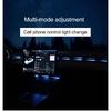 For Tesla Model 3/Y 2017-2023 Streaming Ambient Light Dashboard Flow Light Remote/APP Control USB Ambient Strip Lamp Decoration