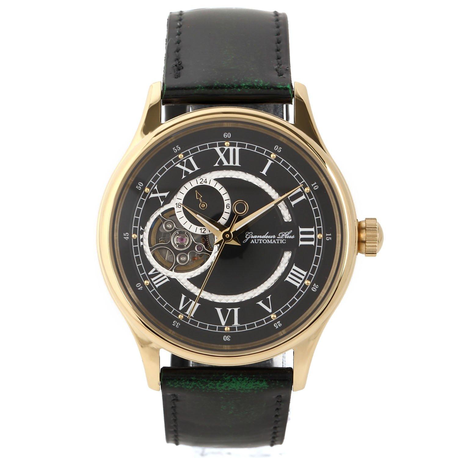 

Watch GRSNDEUR Automatic Series GRP013G1 Green [Grandeur Plus] PLUS+ Men s