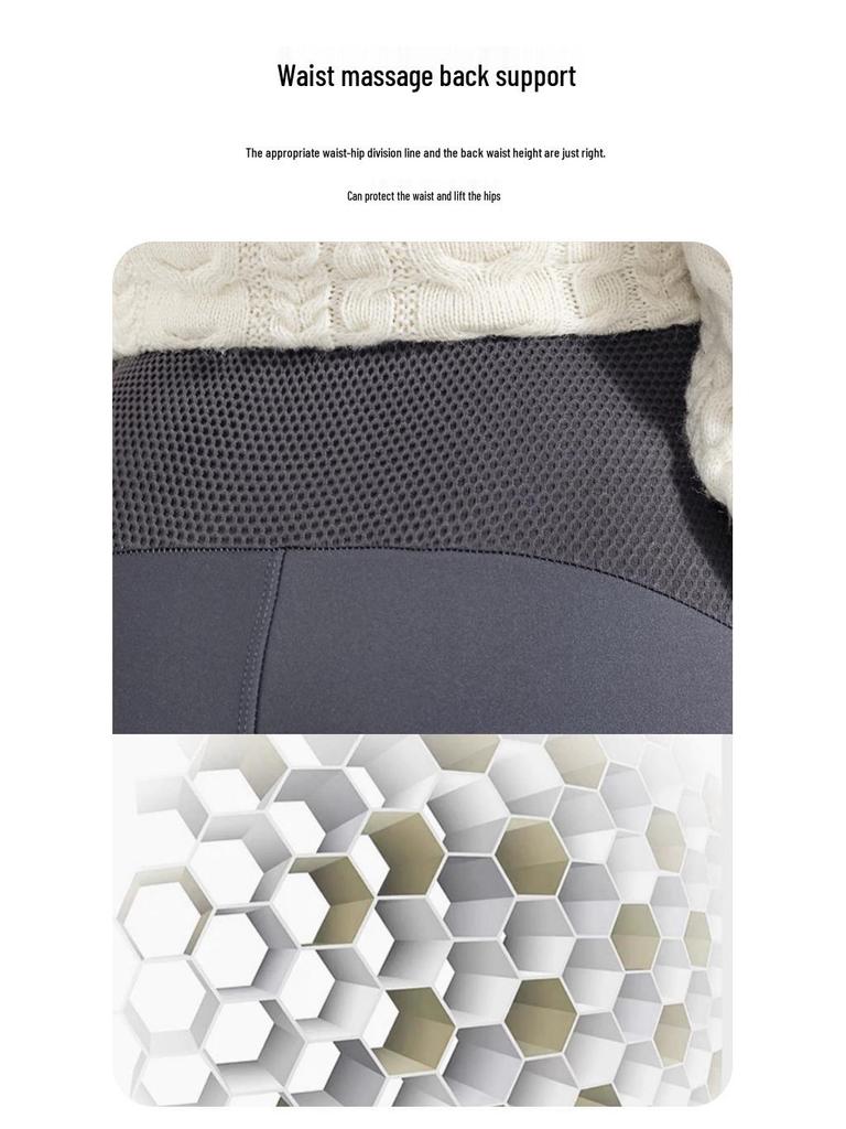 Maternity Dark Gray Fleece-Lined Yoga Shark Leggings - Non-Constricting Belly, Perfect for Autumn/Winter