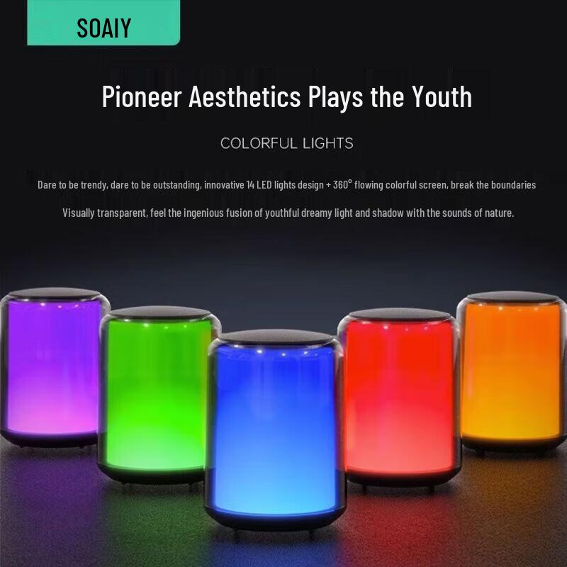 Saiaier S58 Portable Bluetooth Speaker CN Plug (adapter Included)