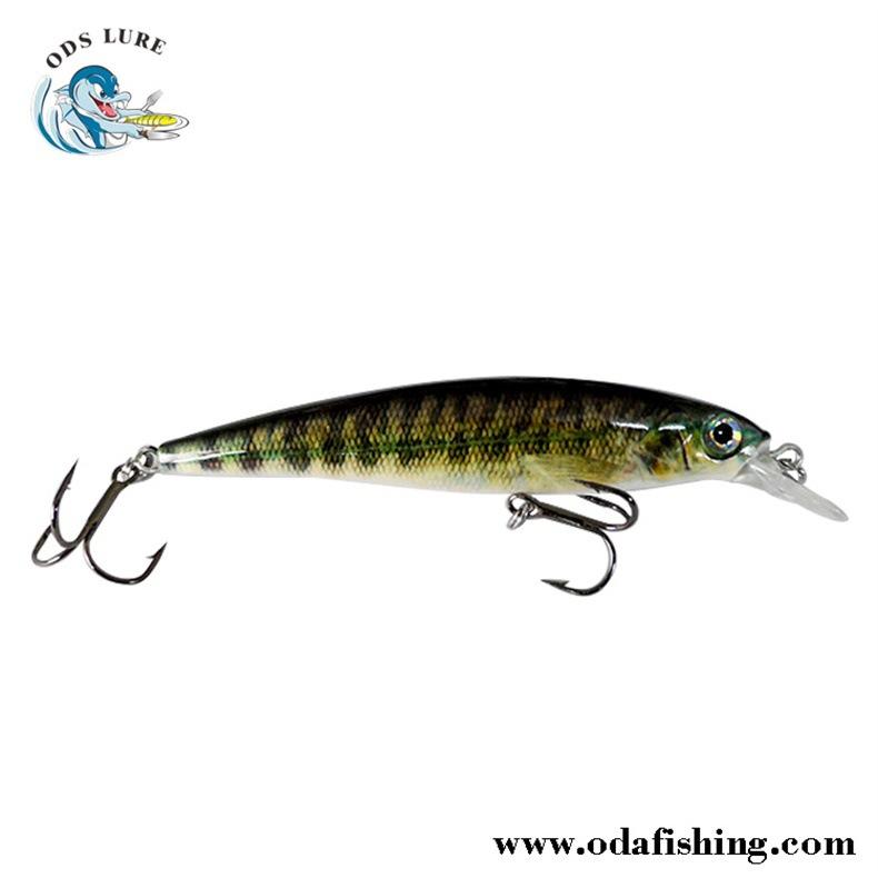 70Mm Abs Plastic Simulated Fishing Bait For Bionic Freshwater Sea Fishing Bait, Black Fish Luya Bait Mino Perch