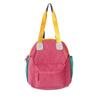 Schoolbag1011 New Contrast Color Backpack Women's Large Capacity Lightweight Travel Backpack Student School Bag Fashion Versatile Trend Bag