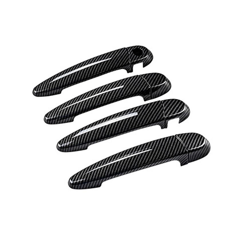 

4 шт. Наклейка на дверную ручку из углеродного волокна для BMW F30 F35 F34 E70 E71 E84 F25 F26 F20 F31, автомобильные аксессуары