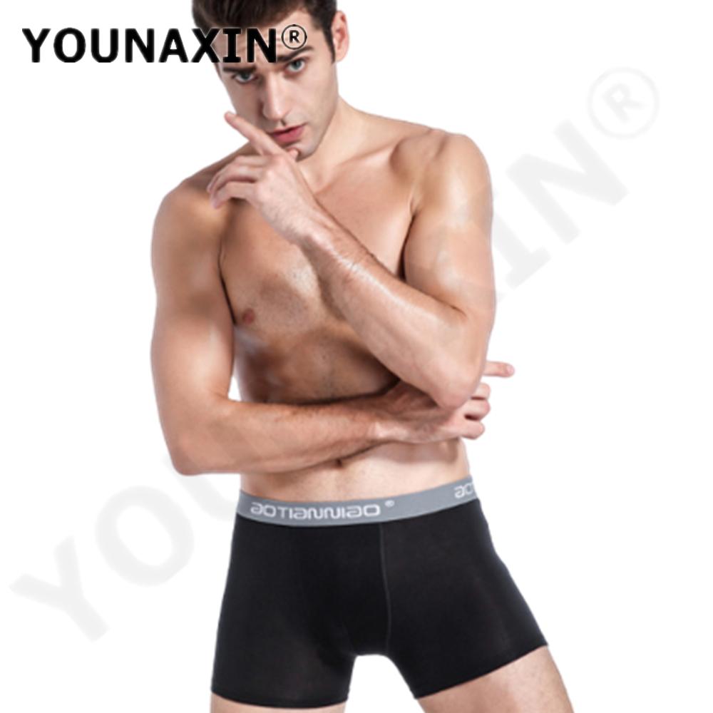 Large Size Modal Men's Underwear Mid-waist Undershorts Youth Comfortable Boy Panties Breathable Boxer Briefs Sexy Undies L XL 2XL 3XL