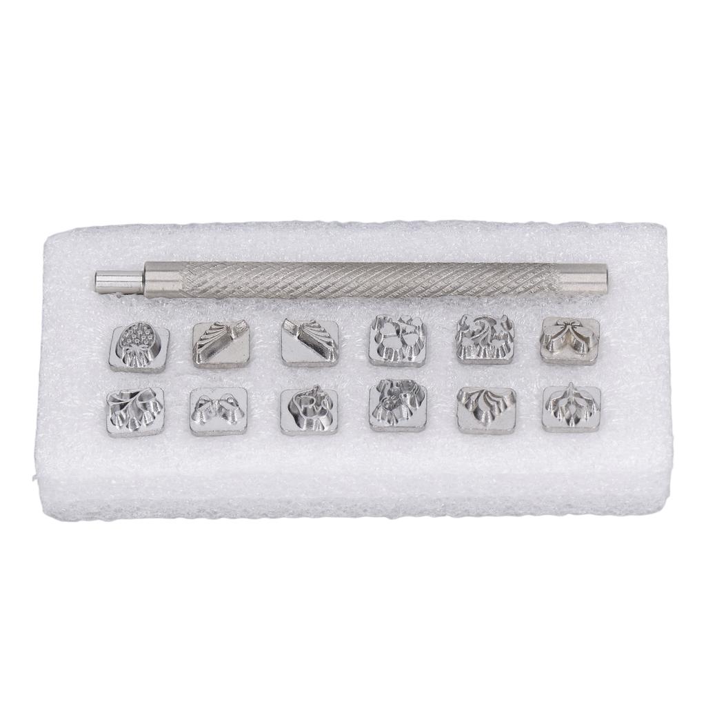 Leather Stamps DIY Production Fine Workmanship Fashion Design Novel Pattern Leather Stamping