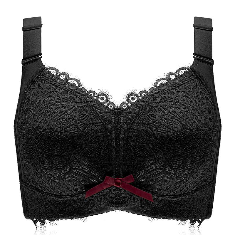 New women's no steel ring large size large chest small full cup bra thin collection breast bra cup GIJ