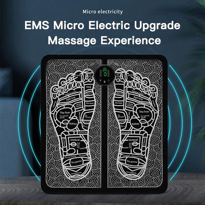 Masażer stóp maszyna do masażu stóp masażer stóp z pulsami EMS terapia ładowanie USB inteligentna podkładka do masażu stóp