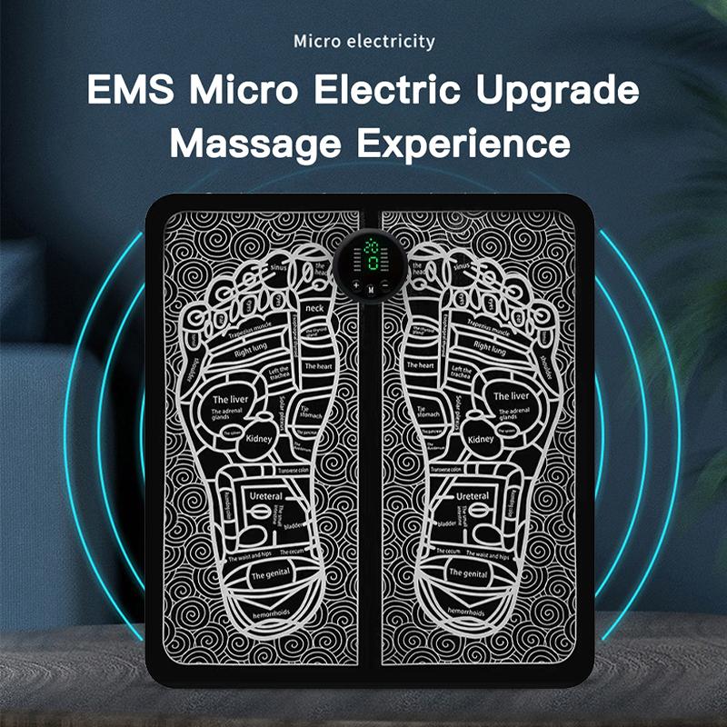 Foot massage machine foot massager EMS pulse foot massager therapy USB charging intelligent foot massage pad