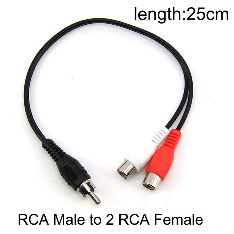 3 Pole 4 Pole 3.5mm Male Female Stereo To 2 RCA Male Female To Cable 2RCA Male Female Stereo Extend Audio Video Red White Cord