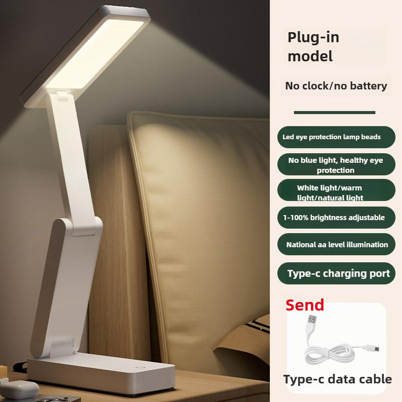 

Складные часы Функция Power Bank Защита глаз Прикроватная лампа для чтения no battery+cable