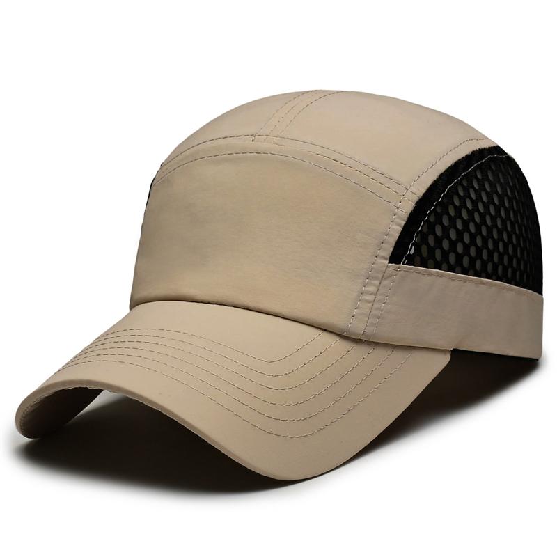Men's Summer Quick-Dry Breathable Mesh Baseball Cap Outdoor Sunscreen Hat