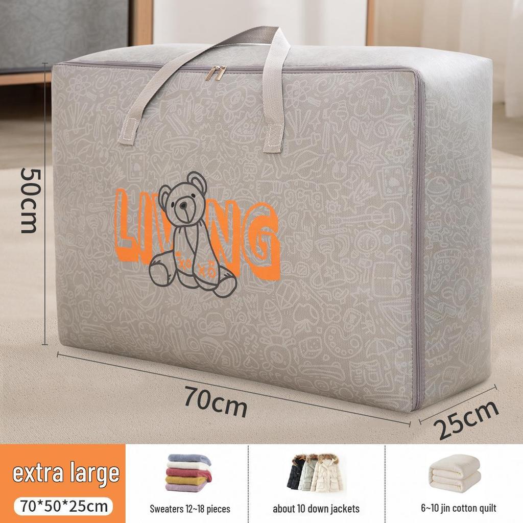 Large Capacity Woven Storage Bag for Travel & Home