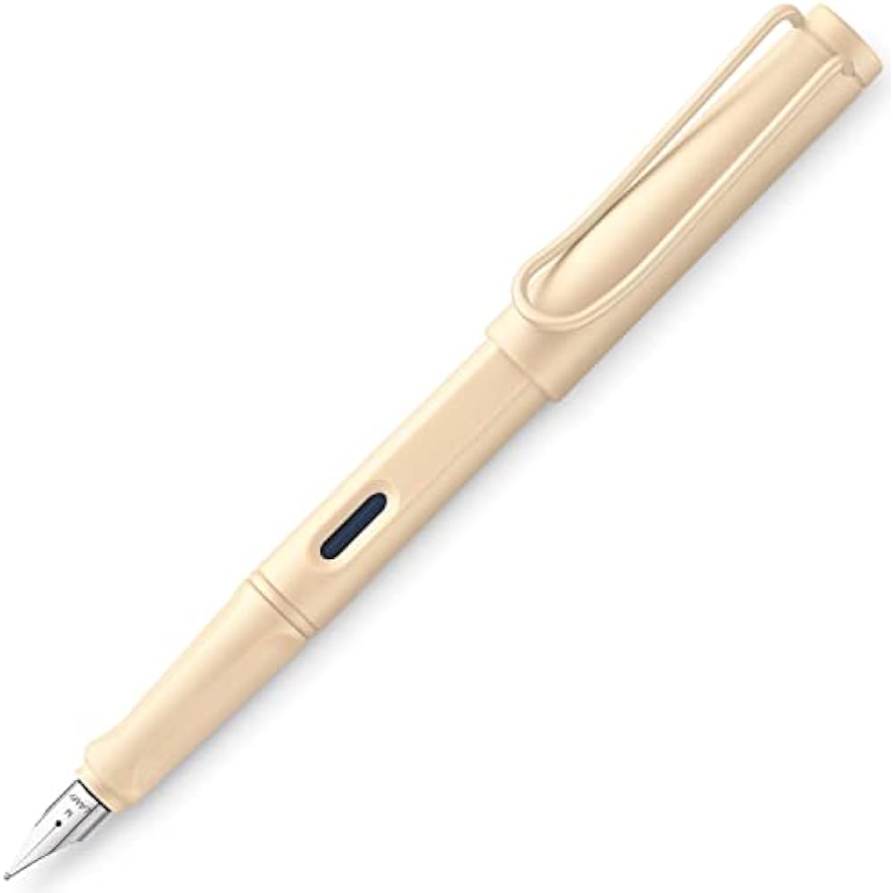 LAMY Ramie Fountain Pen F Fine Line Safari Cream L20CR-F Limited Regular Imported