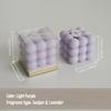 New Arrival Decorative Luxury Bubble Scented Candles with Clear Gift Box Handmade Long-lasting Holiday Easter Aesthetic