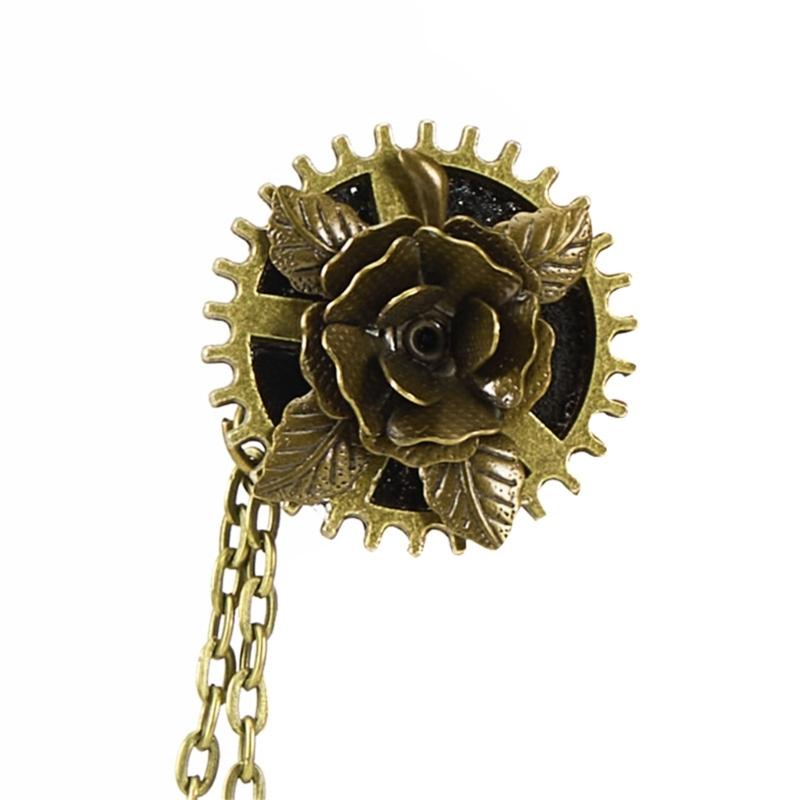 Adjustable Alloy Chain Brooch Pin with Vintage Decoration and Tassels for Cosplay Outfits Cosplay Chain Brooch Accessory