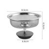 Kitchen Sink Filter Stainless Steel Sink Sewer Mesh Strainers Kitchen Tools Bathroom Floor Drains Hair Catcher Waste Plug Filter