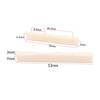 Miwayer Ukulele Guitar Bone Accessories Nut Accessory Slotted Nut & Bridge Saddle Set Perfect for 4-String Ukulele