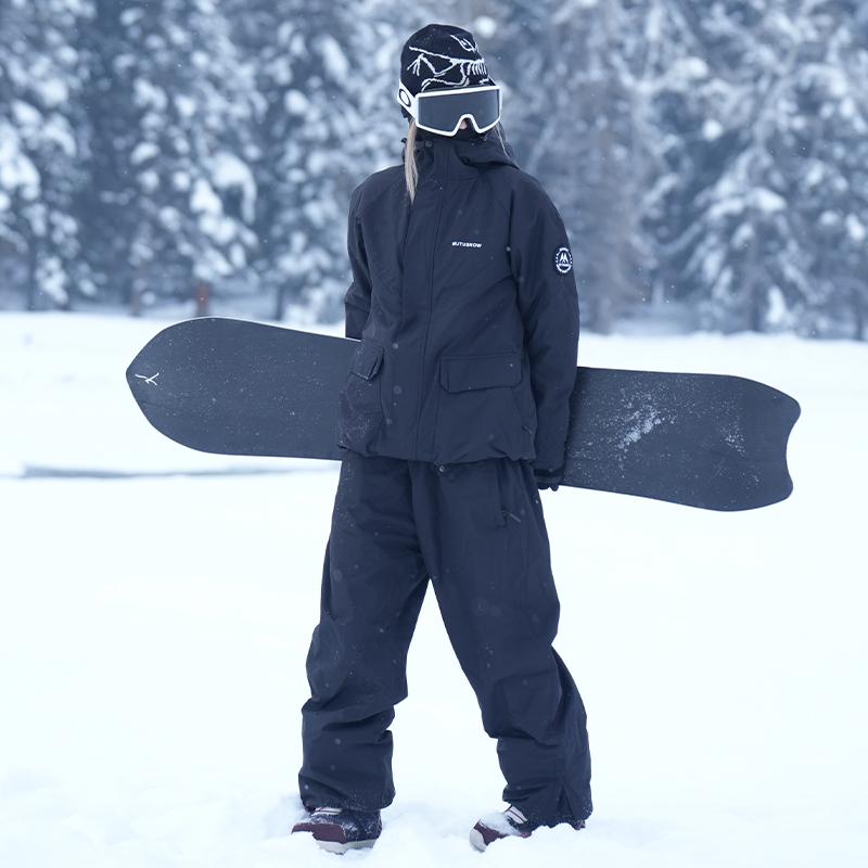 2025 Unisex Waterproof Windproof Ski Suit - Warm & Thick Winter Snowboard Set