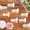 10 Stück Handgelenk DIY Dekor Hochzeit Perlen-Armband Elastisches Blumenarmband Handgelenk-Band Braut