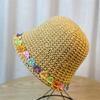 Woman Crochet Floppy Hat Wide Brims Bucket Hat Spring Beach Getaways Sun Hat