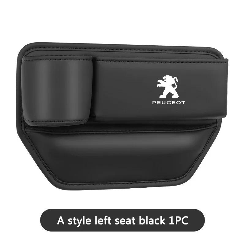 

2026 Hot Car Sticker Car Seat Gap Storage Bag Organizer Box For Peugeot 408 4008 308 3008 Rifter 5008 508 2008 208 301 RCZ 407 1
