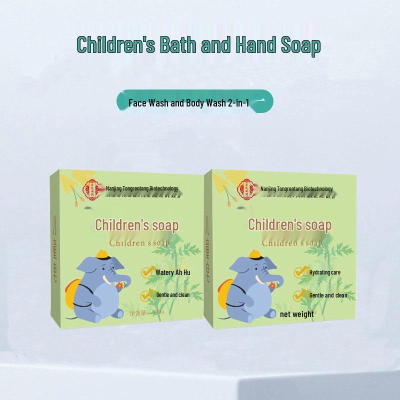 Children s Mugwort Soap 100g - Gentle Soap for Hand, Face, and Bathing Children s Soap