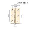 3.5inch Door Hinges Window Accessories Furniture Hardware Cross Hinge  Cabinet Cupboard Window Door