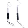 Fishing Gaff Fishing Hook Stainless Steel Strong Sharply Fishing Gaff Hook with Protections Cover Telescopic Fishing Gaff