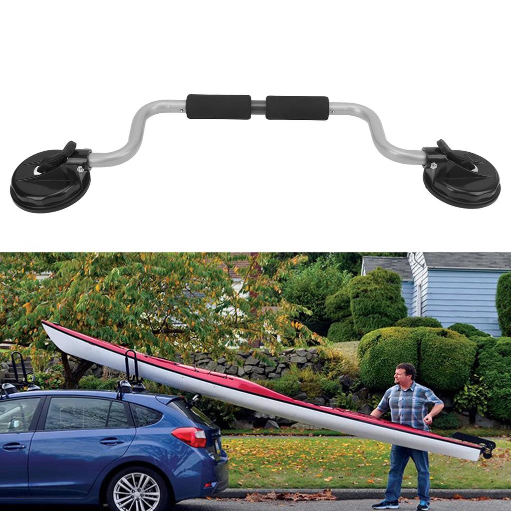 Kayak Roller Loader Prevent Scratching Easy To Assemble Multipurpose Kayak Roller Mount with Suction Cup for Cars