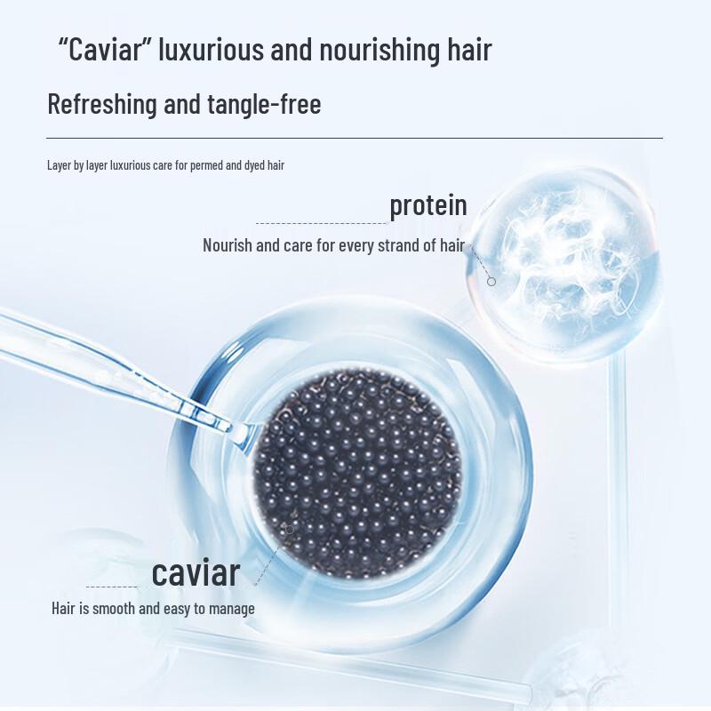 Zhi Duo Maschera Riparatrice per Capelli con Proteine del Caviale