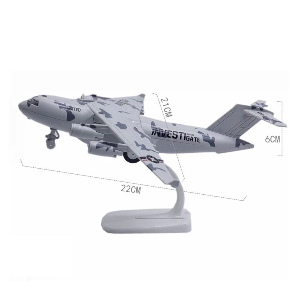 Gift for Boy Traffic C-17 Mini Gifts Aircraft Airplane Toy Toy Vehicles Plane Toys Pull Back Plane
