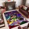 Personalized Crystal Velvet Carpet Custom Name Text,Among Us Anti Slip Area Rug For Home Decoration