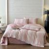 100% Cotton Three-ply Gauze Bedding Set Queen Soft Breathable Queen Duvet Cover Set with Sheets Washed Quilt Cover Pillowcases