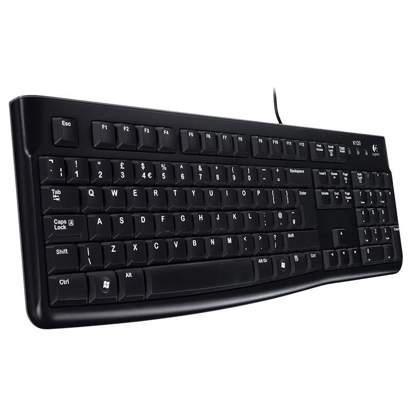 Logitech K120 Full-Size Wired Keyboard