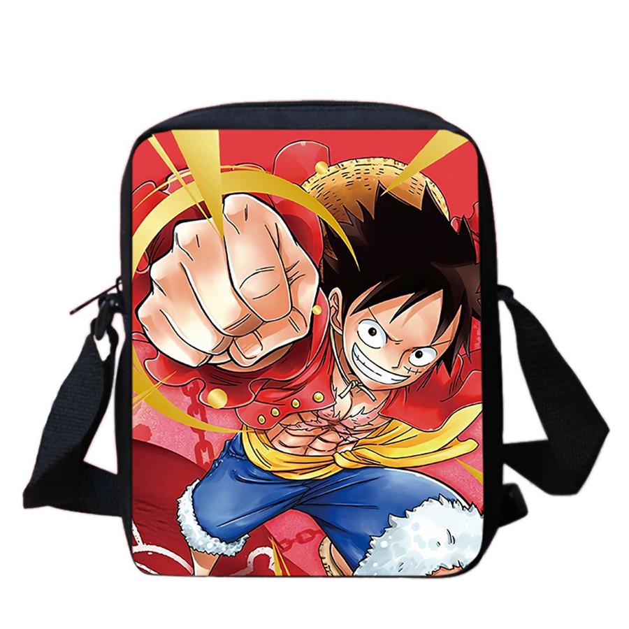 One Piece Crossbody Bag, Lightweight Adjustable Casual Shoulder Bag for Boys and Girls Age 6-10, Unisex Kids School Sling Bag