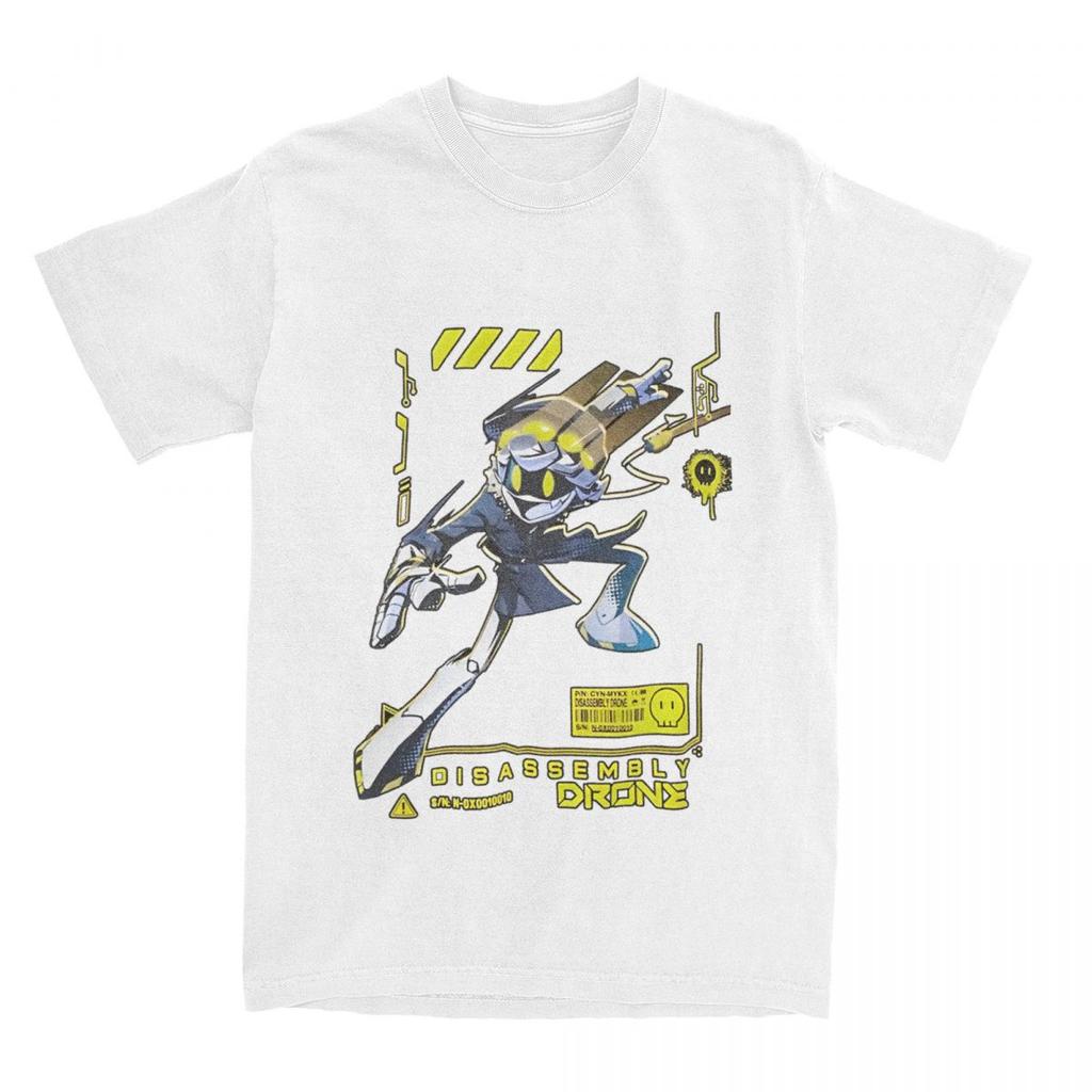 Murder Drones T Shirt Summer TV Series Aesthetic T Shirts Pure Cotton Trendy Cool Tee Shirt For Men Short-Sleeve Pattern Tops