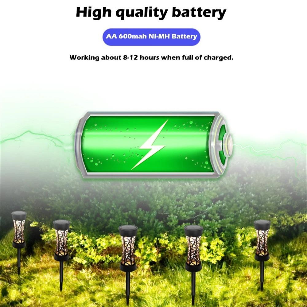 Solar Pathway Lights Outdoor Color Change Solar Lamp Waterproof Yard Patio Lawn Walkway Landscape Decor Solar Garden Lights
