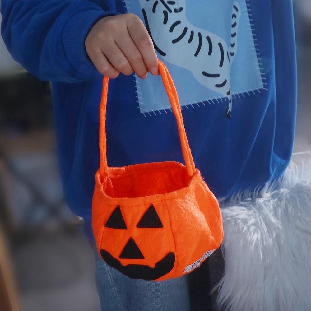 Cool Party Kids Adult Costumes Halloween Cloak Halloween Decoration Fashion Accessories Pumpkin Bag