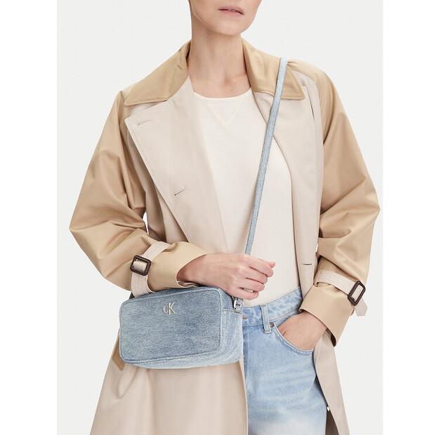 Сумка Calvin Klein Denim Ew Double Zip Camera Bag One Size 16170₽