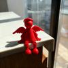 3D Printed Angel Figurine with Wings - Durable Plastic Christmas Decor for Home, Car, Desk. Ideal Gift for All