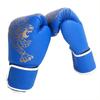 PU Leather Kickboxing Gloves Breathable Boxing Gloves Karate Equipment Sparring Gloves  Adults