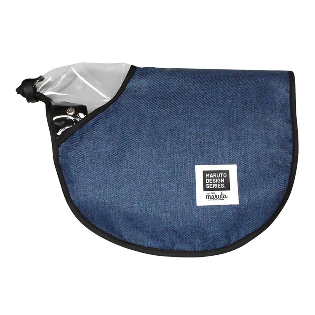 MARUTO HC-AM01 All-Season Steering Wheel Cover "Round" Heather Navy
