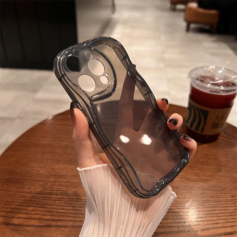 

Чехол для iPhone 17 Air: Противоударный, кремовая текстура, подходит для Apple 14, 16 Pro, 12/11 Pro, прозрачный дизайн 14 Pro