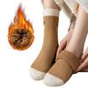 Women Winter Northern Thickened Warm Camel Terry Hair Socks