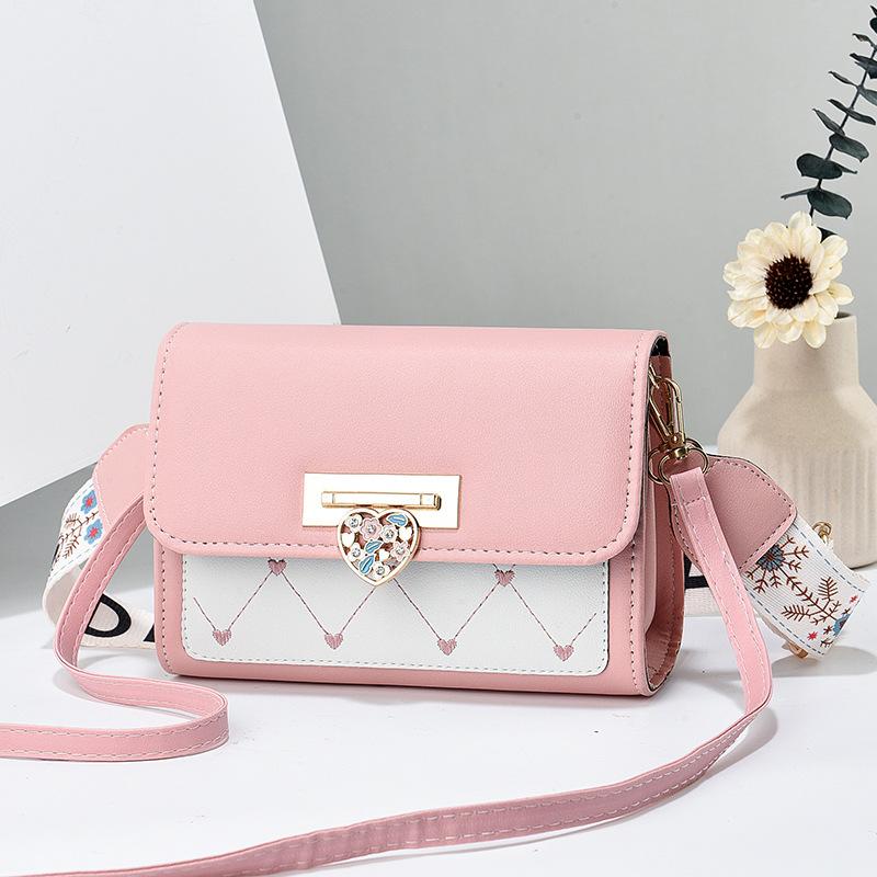 Bag women's new trendy foreign style shoulder messenger mobile phone bag versatile Internet celebrity small square bag