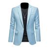 Frühling Herbst Herren Freizeitanzug Slim Fit Anzugjacke Herren Berufsanzug