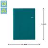 NOLTY April Ecrit Deep 9676 Planner, 2026, Start, A5, Weekly, 3, Blue,