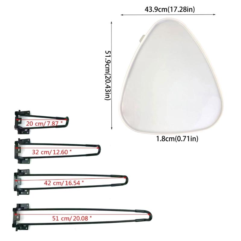 Table Crystal Epoxy Resin Mold DIY Handmade Oversized Triangle River Table Silicone Mold Large Table Ornaments Craft