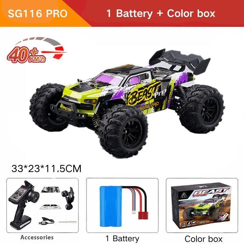 

ZLL SG116 MAX/PRO 1:16 Високошвидкісна Дрифт-Перегонова 80 км/год Або 40 км/год Безщітковий Двигун 4WD Радіокерована Машинка Позашляховик Іграшки для Для Дитини Подарунок