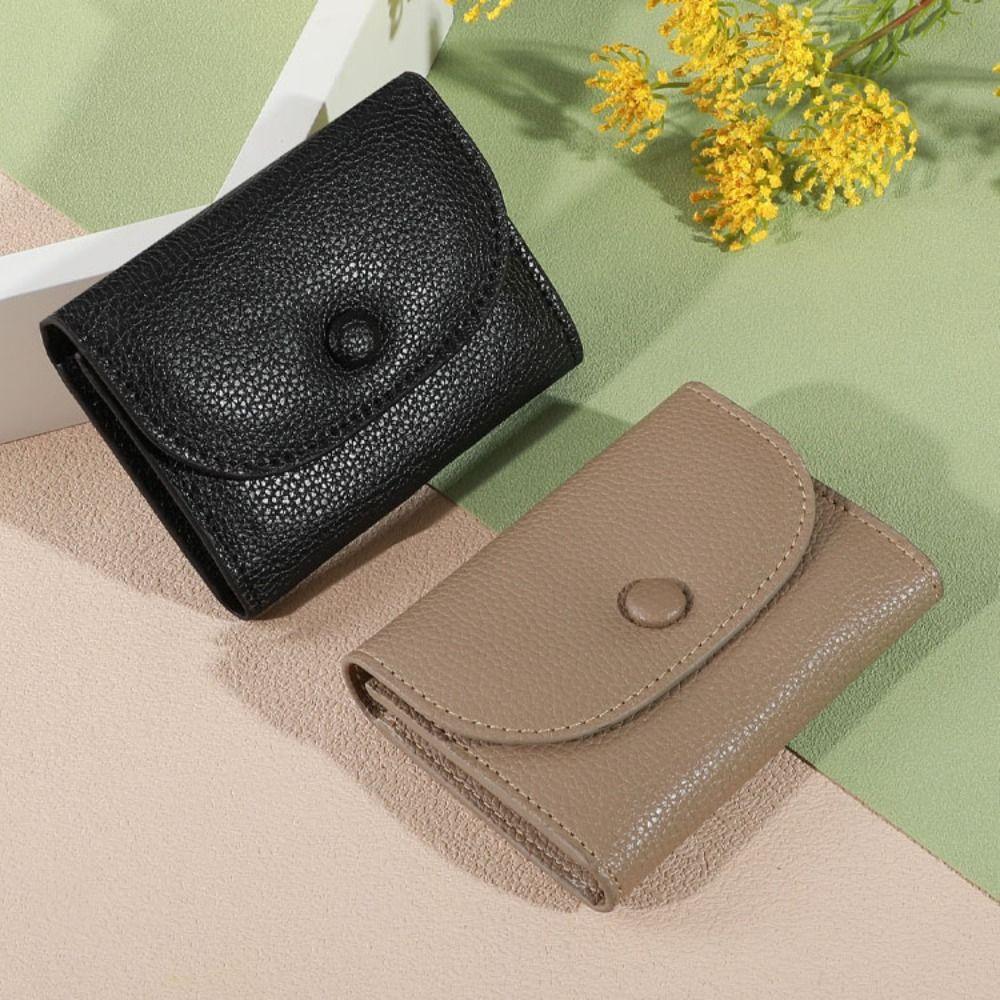 Pu Leather Women's Wallet Zipper Mini Coin Purse Unique Card Holder  Women